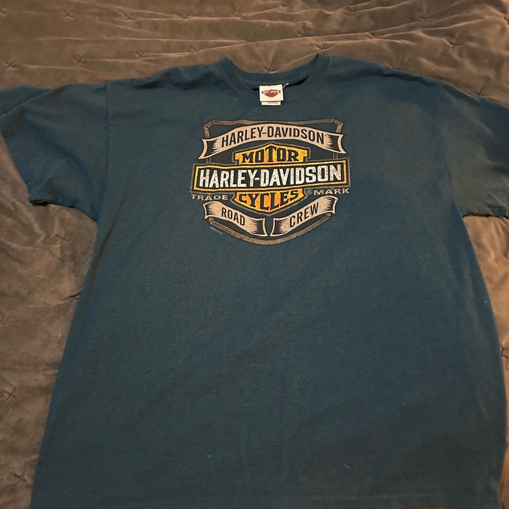 Harley-Davidson Black and Gray Barnett Tee
